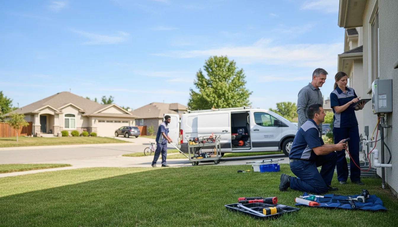 Tankless water heater service in Colt, AR